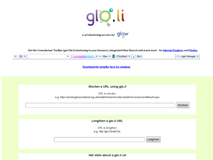 www.glo.li