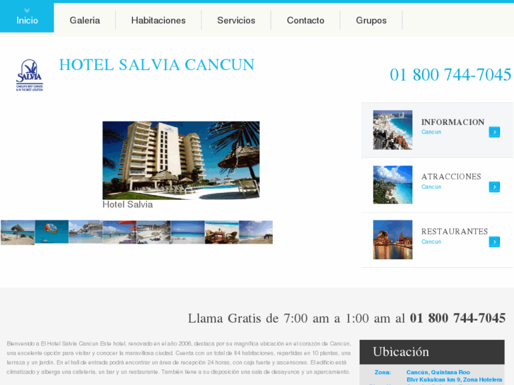 www.hotelsalviacancun.com