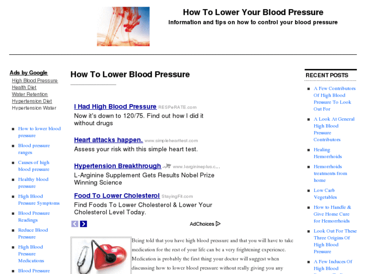 www.howtoloweryourbloodpressure.com