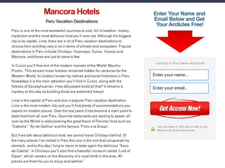 www.mancorahotels.net