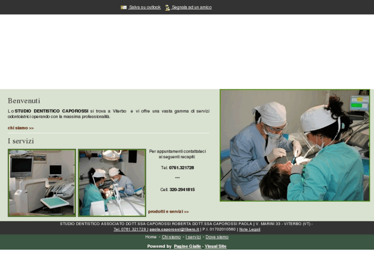 www.studiodentisticoassociatocaporossi.info