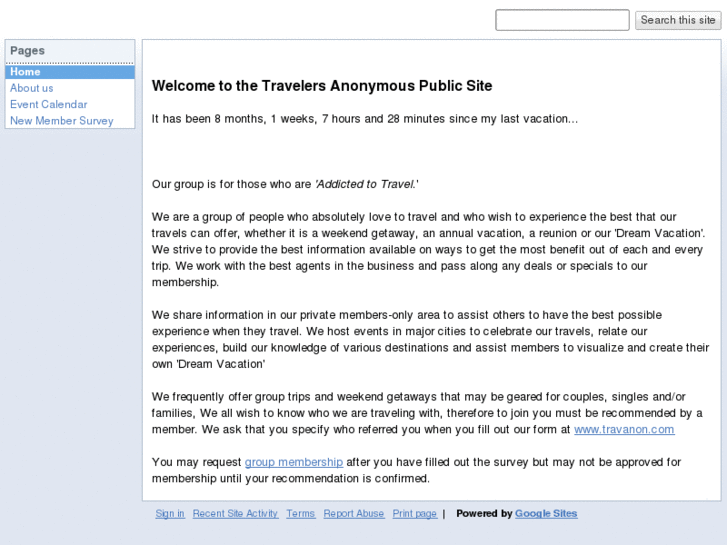 www.travelersanonymous.info