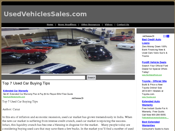 www.usedvehiclessales.com