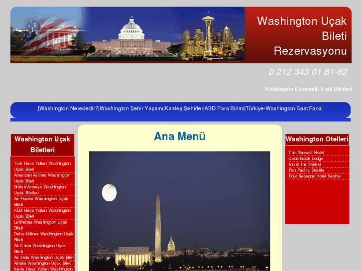 www.washingtonucakbileti.info