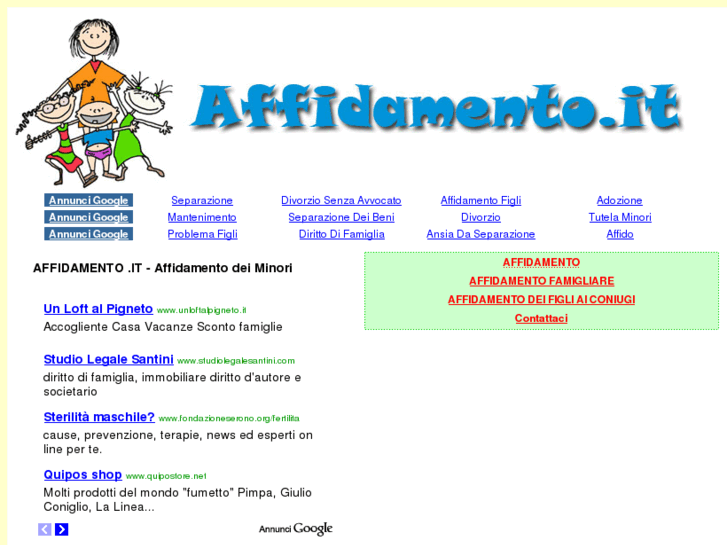 www.affidamento.it