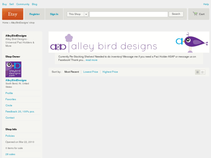 www.alleybirddesigns.com