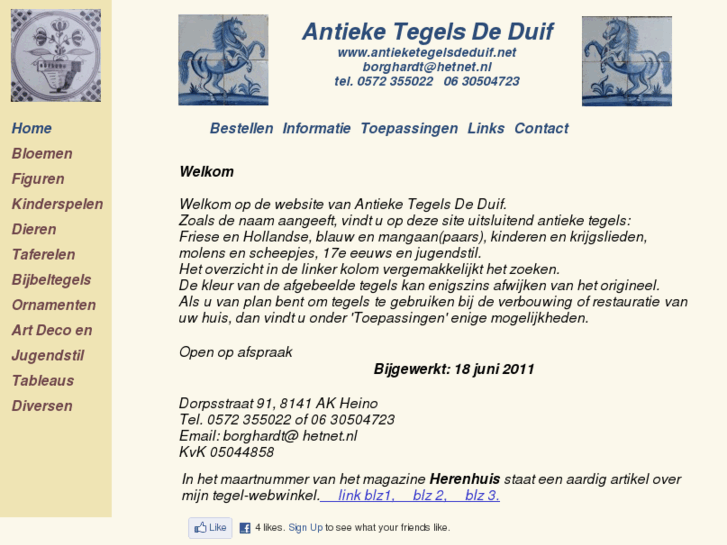 www.antieketegelsdeduif.net