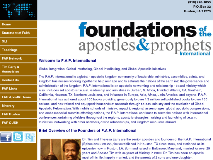 www.apostlesandprophets.net