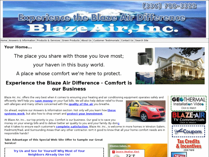 www.blazeair.com