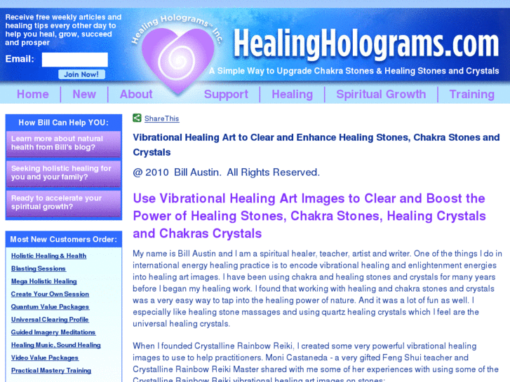 www.chakrahealingstonescrystals.com