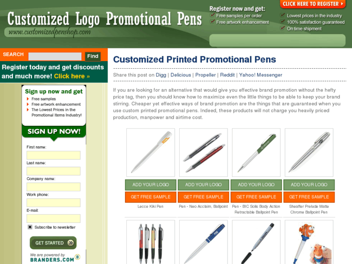 www.customizedpenshop.com