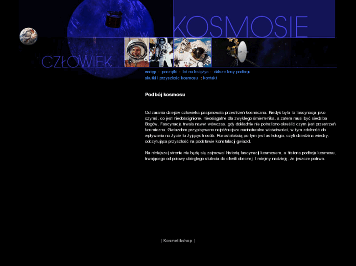www.czlowiek-w-kosmosie-pl.com