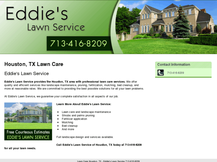 www.eddieslawnservice.net