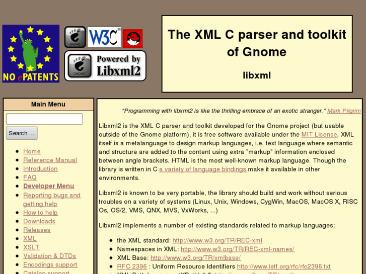 www.libxml.org
