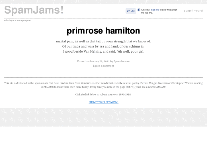 www.spamjams.com