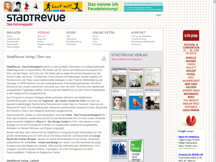 www.stadtrevue-verlag.de