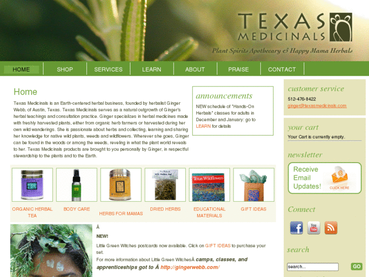 www.texasmedicinals.com