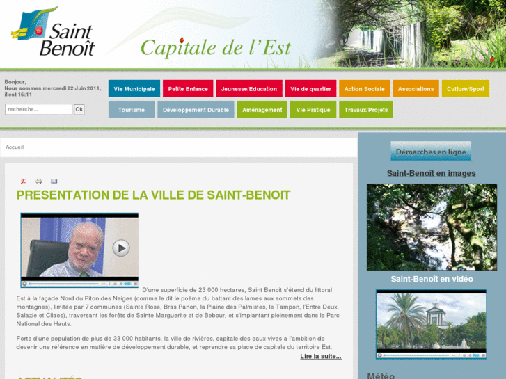 www.villedesaintbenoit.com