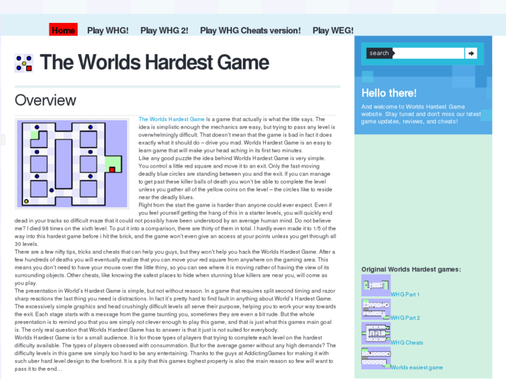 www.worlds-hardest-game.net