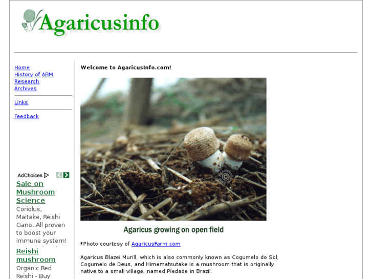 www.agaricusinfo.com