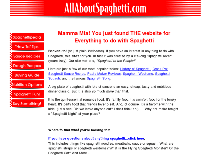 www.allaboutspaghetti.com