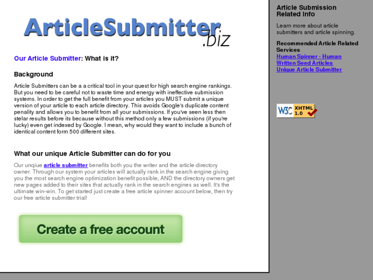 www.articlesubmitter.biz