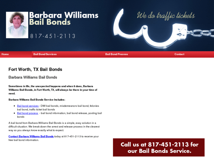 www.barbarawilliamsbailbonds.com