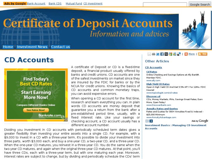 www.cdaccount.net