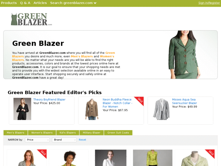 www.greenblazer.com