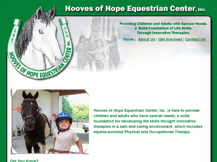 www.hoovesofhopeequestriancenter.com