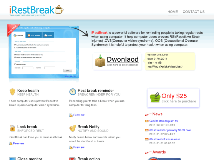 www.irestbreak.com