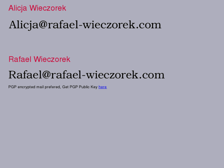 www.rafael-wieczorek.com