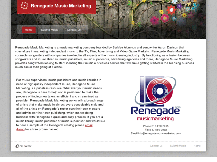 www.renegademusicmarketing.com