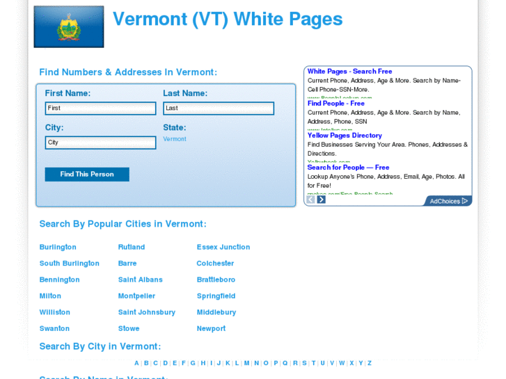 www.vt-white-pages.com