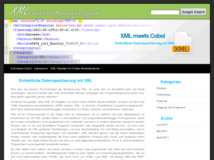 www.xmlmeetscobol.de