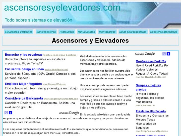 www.ascensoresyelevadores.com