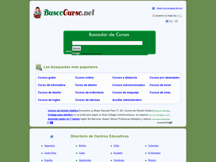 www.buscocurso.net
