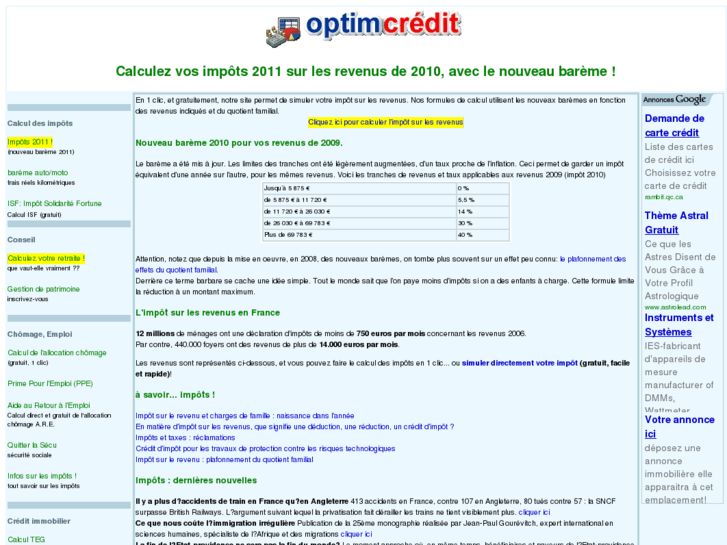 www.calculimpots.net