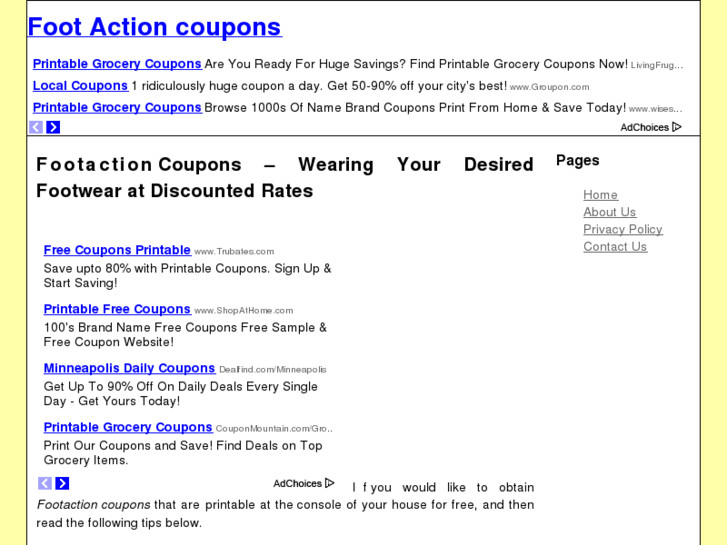 www.footactioncoupons.net