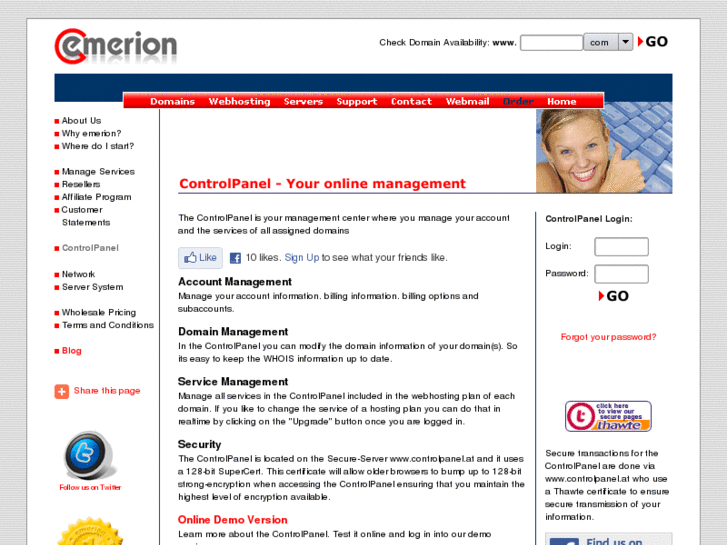 www.hostcontrolpanel.net