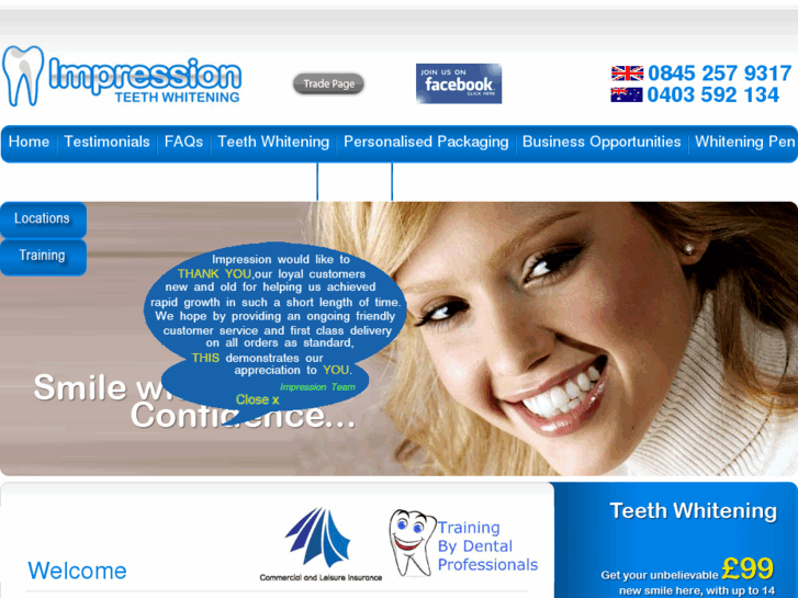 www.impressionteethwhitening.com