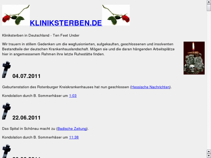 www.kliniksterben.de