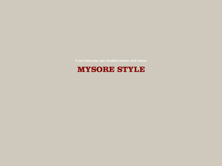 www.mysorestyle.com