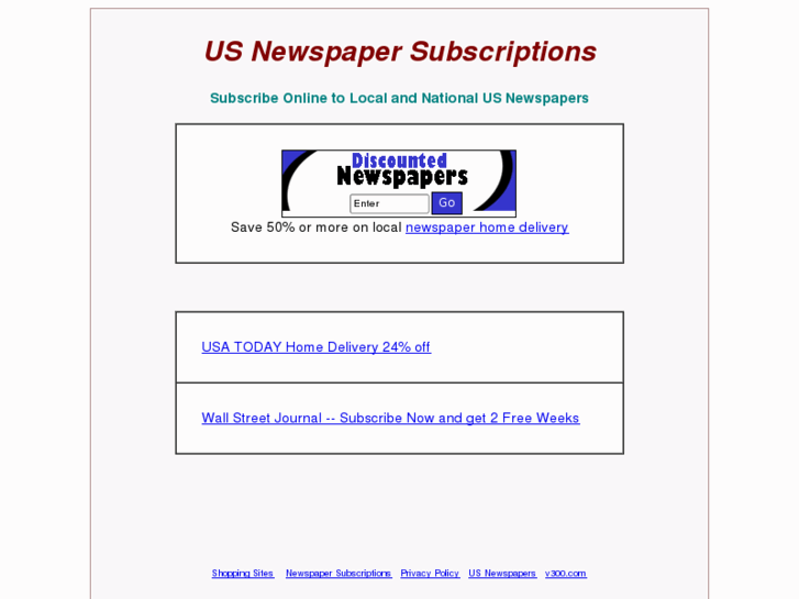 www.newspaper-subscriptions.us