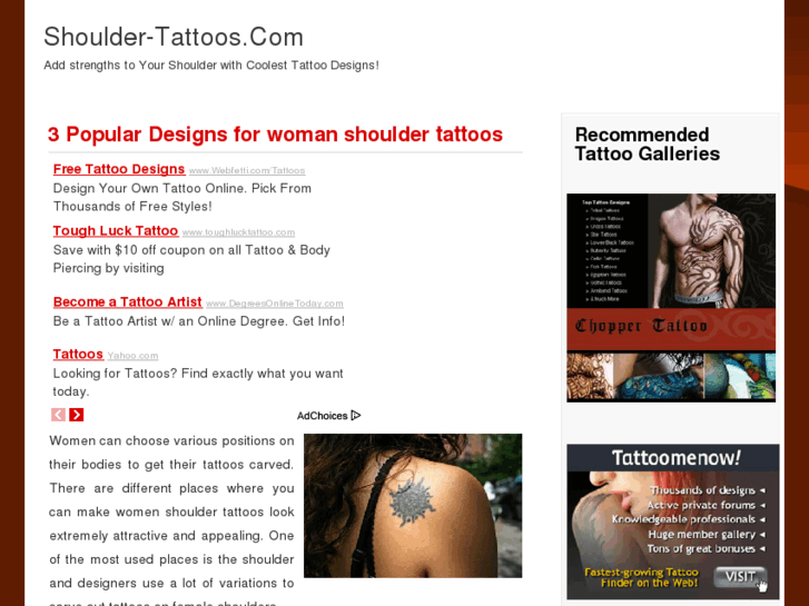 www.shoulder-tattoos.com