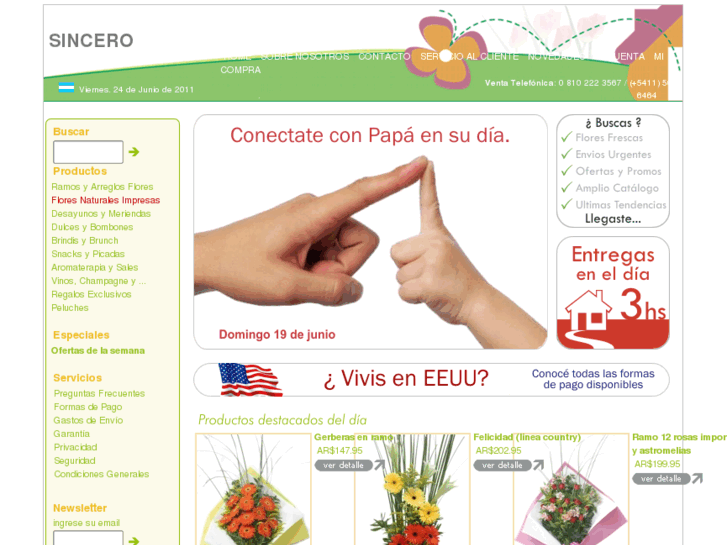 www.sincero.com.ar