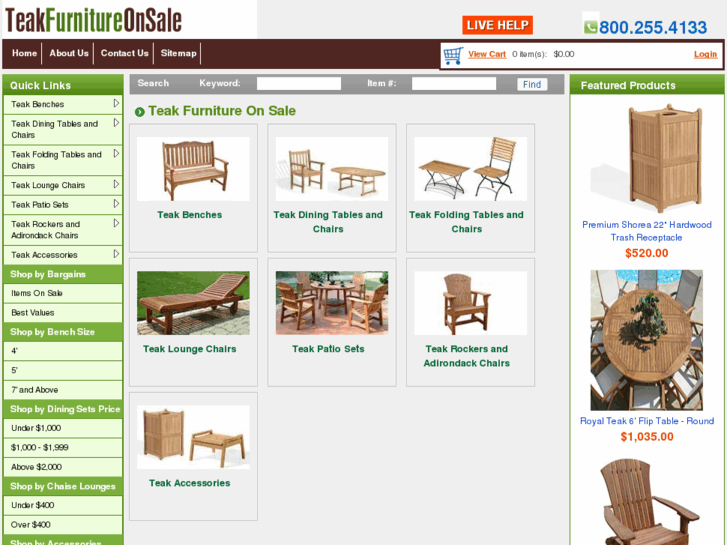 www.teakfurnitureonsale.com