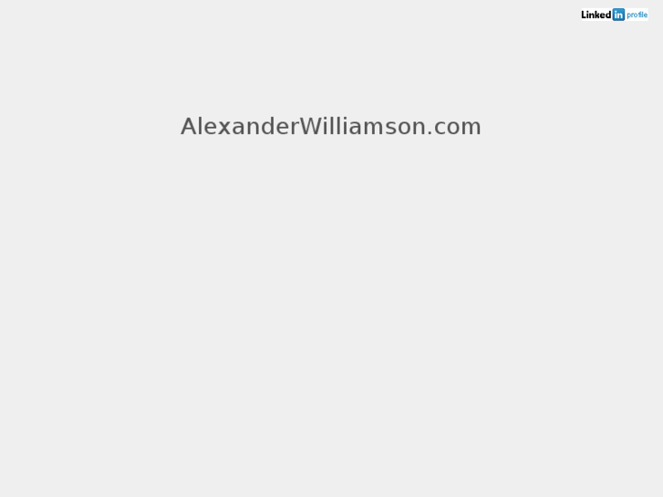 www.alexanderwilliamson.com