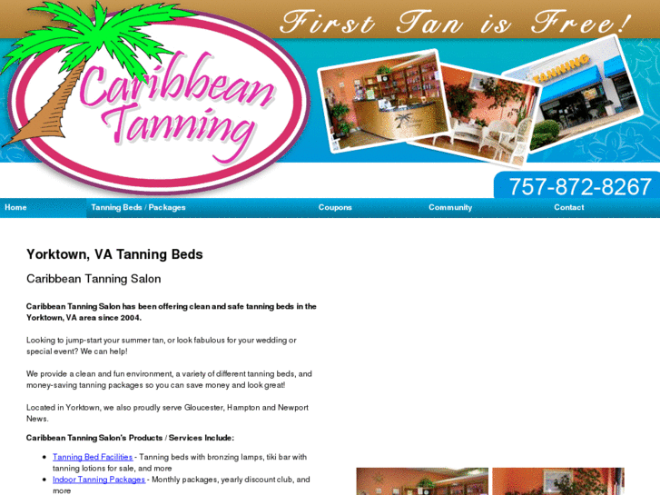 www.caribbeantanningsalonva.com