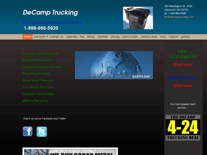 www.decamptrucking.com